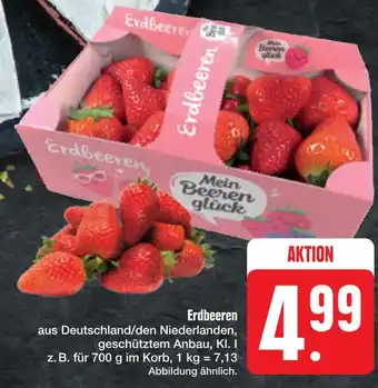 E-Center Mein beerenglück erdbeeren Angebot