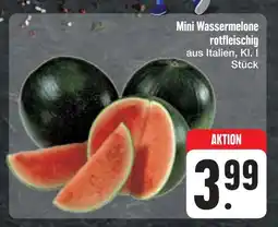 E-Center Mini wassermelone rotfleischig Angebot