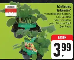 E-Center Fränkisches südgemüse gurken oder tomaten Angebot