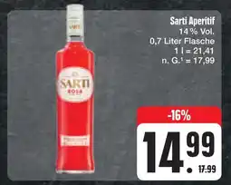 E-Center Sarti aperitif Angebot