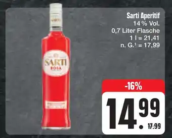 E-Center Sarti aperitif Angebot