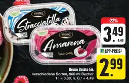 E-Center Bruno stracciatella oder amarena Angebot