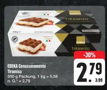E-Center Edeka genussmomente tiramisu Angebot