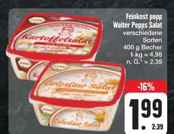 E-Center Feinkost popp walter popps salat Angebot