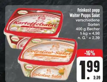 E-Center Feinkost popp walter popps salat Angebot