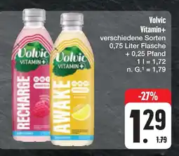 E-Center Volvic vitamin+ recharge oder awake Angebot