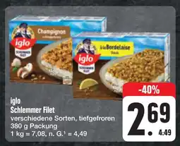 E-Center Iglo schlemmer filet Angebot