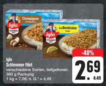 E-Center Iglo schlemmer filet Angebot