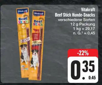 E-Center Vitakraft beef stick hunde-snacks Angebot