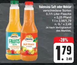 E-Center Valensina saft oder nektar Angebot