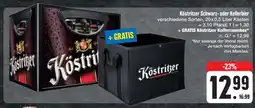 E-Center Köstritzer schwarz- oder kellerbier Angebot