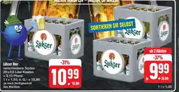 E-Center Lübzer bier Angebot