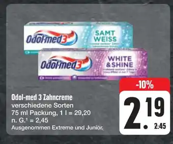 E-Center Odol-med 3 zahncreme Angebot