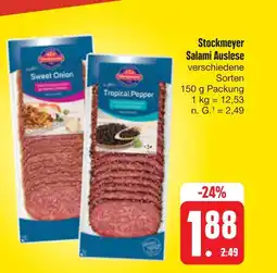 E-Center Stockmeyer salami auslese Angebot