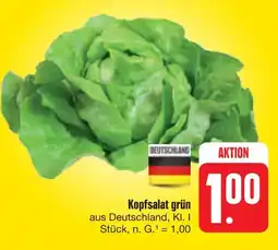 E-Center Kopfsalat grün Angebot
