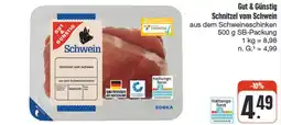nah & gut Gut & günstig schnitzel vom schwein Angebot