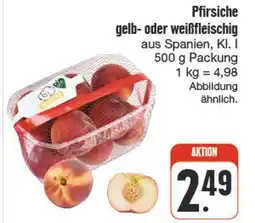 nah & gut Pfirsiche gelb- oder weißfleischig Angebot