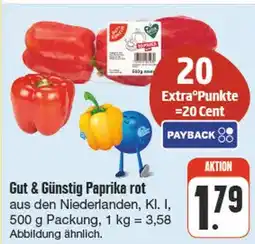 nah & gut Gut & günstig paprika rot Angebot