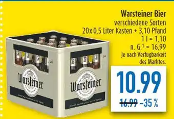 diska Warsteiner warsteiner bier Angebot