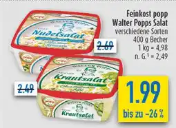 diska Feinkost popp walter popps salat Angebot