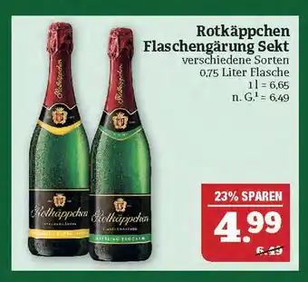 Marktkauf Rotkäppchen flaschengärung sekt Angebot
