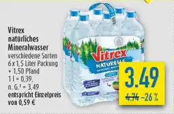 diska Vitrex mineralwasser Angebot