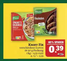 Marktkauf Knorr knorr fix Angebot