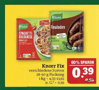 Marktkauf Knorr knorr fix Angebot