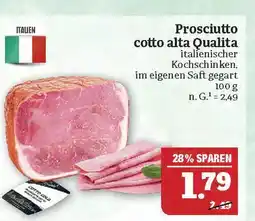 Marktkauf Prosciutto cotto alta qualita Angebot