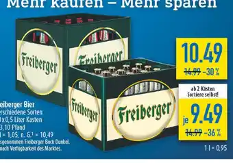 diska Freiberger freiberger bier Angebot