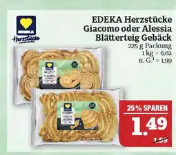 Marktkauf Edeka herzstücke giacomo oder alessia blätterteig gebäck Angebot