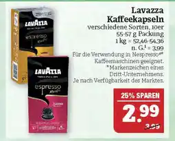 Marktkauf Lavazza kaffeekapseln Angebot