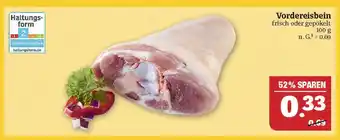 Marktkauf Vordereisbein Angebot