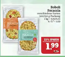 Marktkauf Boboli focaccia Angebot