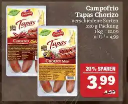 Marktkauf Campofrio tapas chorizo Angebot