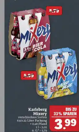 Marktkauf Karlsberg mixery bier x cola oder mixery iced blue Angebot