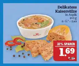Marktkauf Kaisersülze delikatess kaisersülze Angebot