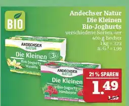 Marktkauf Andechser natur die kleinen bio-joghurts Angebot
