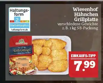 Marktkauf Wiesenhof hähnchen grillplatte Angebot