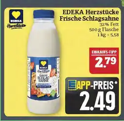 Marktkauf Edeka herzstücke frische schlagsahne Angebot
