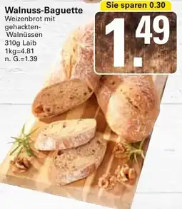 WEZ Walnuss-Baguette Angebot