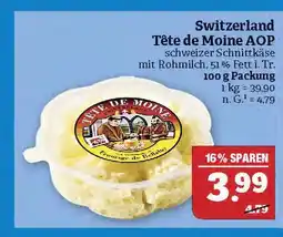 Marktkauf Tête de moine tête de moine aop Angebot