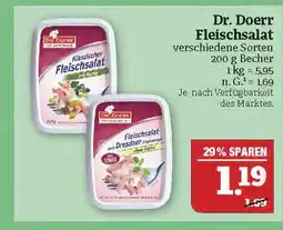 Marktkauf Dr. doerr fleischsalat Angebot