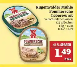 Marktkauf Rügenwalder mühle pommersche leberwurst Angebot
