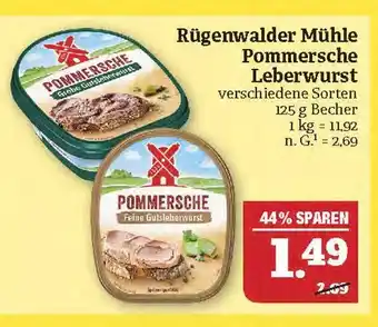 Marktkauf Rügenwalder mühle pommersche leberwurst Angebot
