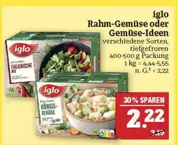 Marktkauf Iglo rahm-gemüse oder gemüse-ideen Angebot