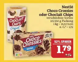 Marktkauf Nestlé choco crossies oder choclait chips Angebot