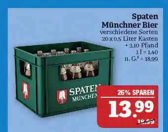 Marktkauf Spaten münchner bier Angebot