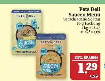 Marktkauf Pets deli saucen menü Angebot