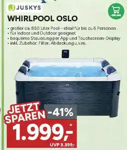 Marktkauf Juskys whirlpool oslo Angebot